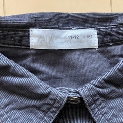コーデイロィシャツ　152 　ZARAの画像