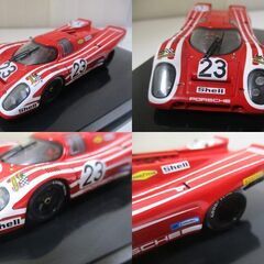 GΣ167 ミニカー オートアート 1/43 ポルシェ 917K #23 ル・マン 1970 優勝車 AUTOart PORSCHE LEMANS WINNER 未使用の画像