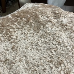 明日処分 絨毯130×180くらい 茶色の画像