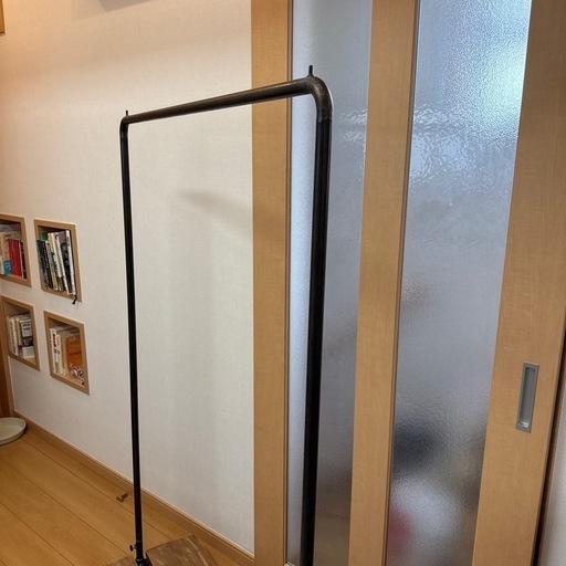 ダブルスタンダード 職人ハンドメイド鉄製ハンガーラック 楽天市場