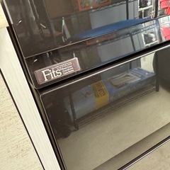 fits 5段　収納ケース　プラケース　黒の画像