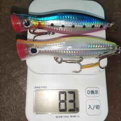 釣り　ホッパーセット　青　黄色