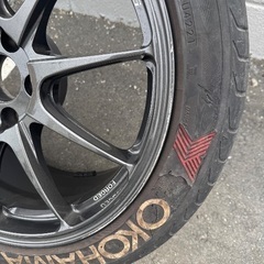 TWS 鍛造ホイール RS317 18インチ 8.5J 114.3/5H タイヤおまけ付きの画像