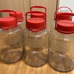 保存瓶　梅酒　梅干しなど