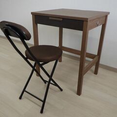 コンパクトデスクセット【小金井市民限定】（小金井市再生家具）品番...
