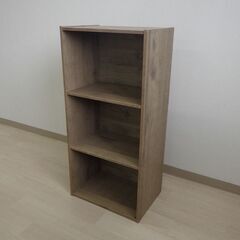 カラーボックス3段【小金井市民限定】（小金井市再生家具）品番：0...
