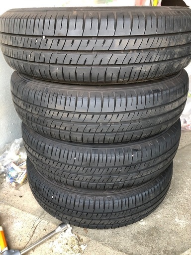 155/65R14 夏タイヤ　2024年製　溝いっぱい