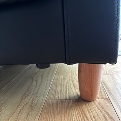 【取引中】ソファー　黒の画像