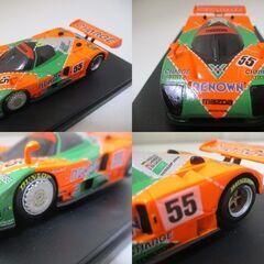 GΣ169 ミニカー？ 模型？ Q Model 1/43？ マツダ 787B #55 ル・マン ルマン 24時 優勝車 MAZDA Le mans 未使用品の画像