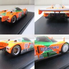 GΣ169 ミニカー？ 模型？ Q Model 1/43？ マツダ 787B #55 ル・マン ルマン 24時 優勝車 MAZDA Le mans 未使用品の画像