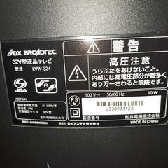 古いテレビの画像
