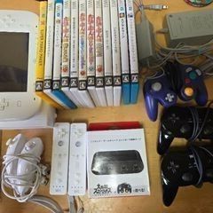 Wiiu 本体+ソフト12本Set+クラッシックコントローラーP...