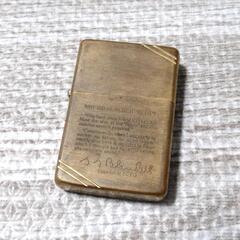 【GW特価☆】Zippo ジッポー ソリッドブラス ダイアゴナル...