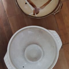 土鍋　使用品　取りに来られる方にあげます。決まりました。