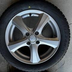 ブリヂストン　VRX2 2024年製　ほぼ新品　ホイールはおまけ程度の画像