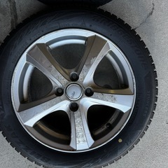 ブリヂストン　VRX2 2024年製　ほぼ新品　ホイールはおまけ程度の画像