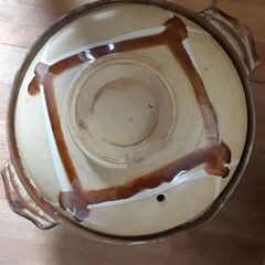 土鍋　使用品　取りに来られる方にあげます。決まりました。の画像