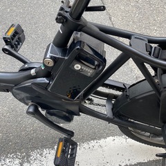 電動自転車　panasonic Gyutto 　チャイルドシート付き　20インチ　(ほぼ未使用)の画像