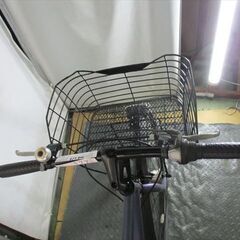 E177★限定特価★ 中古自転車 【　27インチ　青　軽快車　6段　LEDオートライト 】の画像