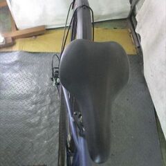 E177★限定特価★ 中古自転車 【　27インチ　青　軽快車　6段　LEDオートライト 】の画像