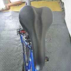 E178　★12800円★整備済み スポーツ中古自転車 【クロスバイク　青　50㎝】の画像