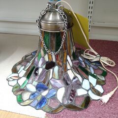 リユースのサカイ浦和店【D256】ステンドグラス 青