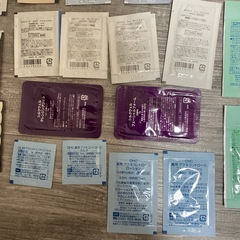 試供品 まとめて ローション クリーム 保湿 洗顔等の画像