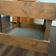 シルバニア　LEGOブロックなどプレイテーブル　おもちゃの画像