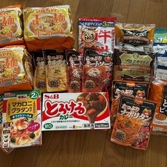 【袋麺、レトルト食品など】
