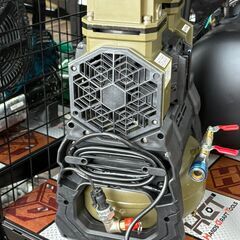 値下げしました！【中古】ハイガー HAIGE HG-DC1090BT エアーコンプレッサー 100V 5Lの画像