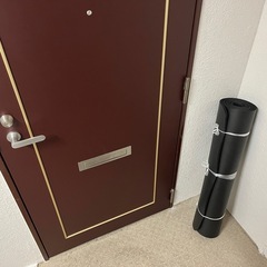 大型ヨガマット 黒の画像