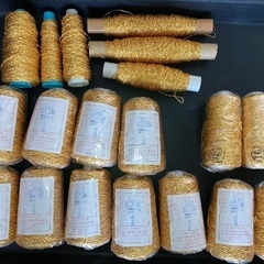 【未使用、中古】金糸銀糸　※まとめ売り　※５／９値下げ