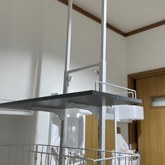 引き取り決まりました。突っ張り洗濯機ラック