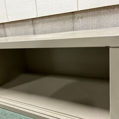 KOKUYO コクヨ 横長 キャビネット 鍵無し スチール製 幅176cm×奥行52cm×高さ40cmの画像