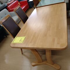 配送やってます‼️【D265】ダイニングセット カリモク 椅子2脚のみ
