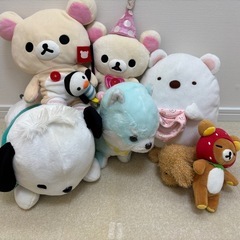 ぬいぐるみまとめて