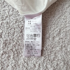 セレモニードレス帽子付き　新生児の画像