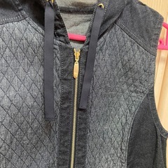 レリアン　デニムベストの画像