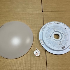 【無料で譲渡】シーリングライト２個（調光機能付き照明器具）
