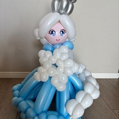 バルーンアート手作り人形姫の画像