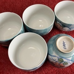 湯のみ5個セットの画像