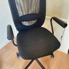オフィスチェア　メッシュバックチェア【引き取りに来れる方】