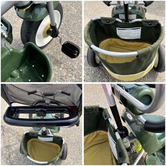 アイデス カンガルー 三輪車 フォレスト 手押し 子供用 キッズ ベビーの画像