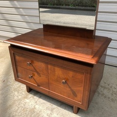 【レトロ・ヴィンテージ家具】鏡台の画像