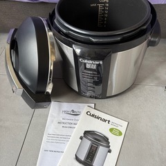 輸入家電 3点セット 電子レンジ クイジナート 炊飯器(圧力鍋) 変圧器(アップトランス) の画像