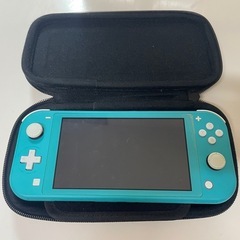 値下げ Nintendo Switch lite ターコイズ　ジャンク品　の画像
