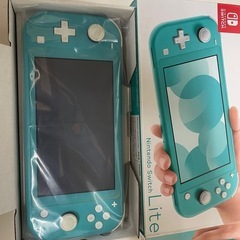 値下げ Nintendo Switch lite ターコイズ　ジ...