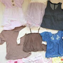 【28点】90-100cm おんなのこ洋服セットの画像