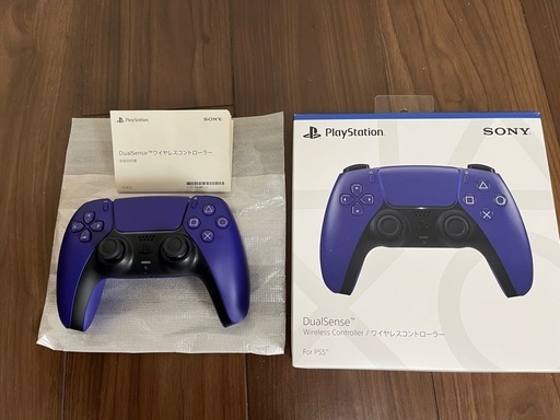 ☆SONY PlayStation5 DualSense ワイヤレスコントローラー CFI-ZCT1J04 （ギャラクティックパープル）購入日2025年3月20日保証有り