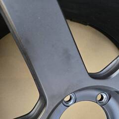 【中古品】RAYS Volk Racing TE37 ultra X 22インチ ホイール 1本 22 x 9.0 +20 6-139.7 ブラック レイズ ボルクレーシングの画像